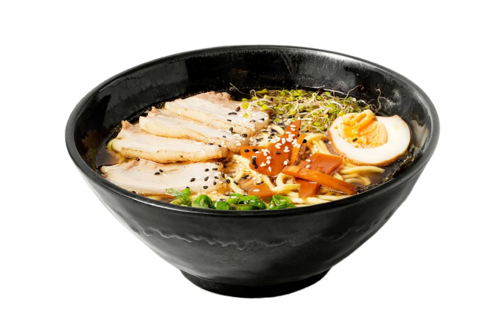 Miso ramen with chashu and soft-boiled egg at Hashiya Sushi & Ramen, a Japanese Restaurant in Danville