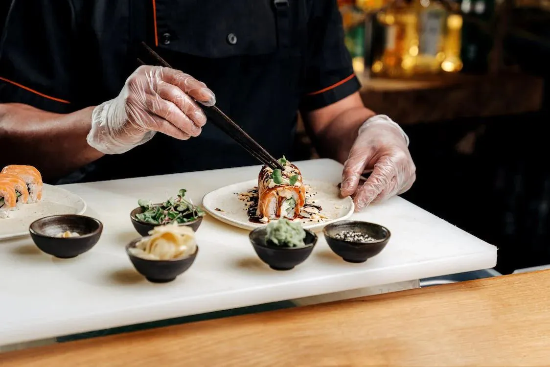 Gourmet Sushi Plating at Hashiya Sushi & Ramen, a Japanese Restaurant in Danville